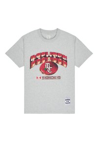 CHANGE UP - Print T-shirt - sfrh light heather grey