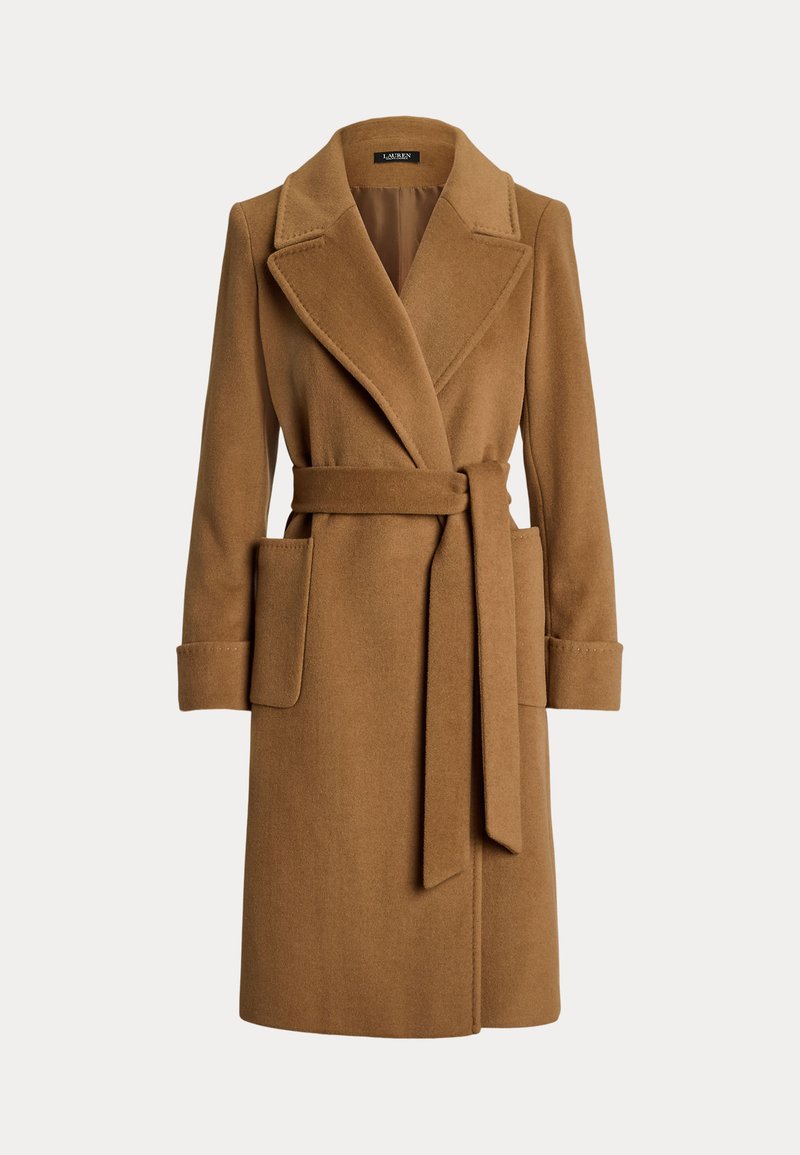 Lauren Ralph Lauren DOUBLE FACED WOOL BLEND WRAP COAT - Classic 