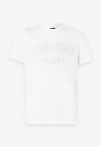 VINTAGE VARSITY TEE - Print T-shirt - ecru