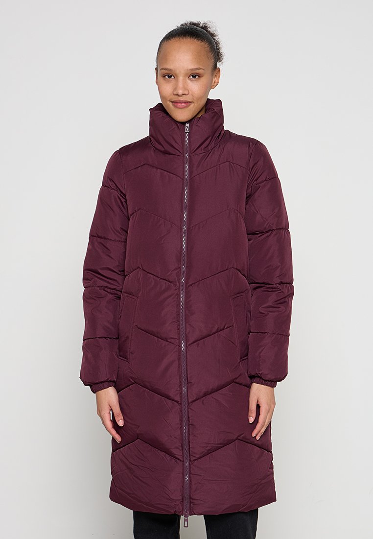 Vero Moda Tall Wintermantel bordeauxrood Vero Moda Tall Wintermantel bordeauxrood