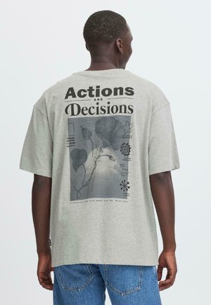 BHBAKO - T-shirt con stampa - stone mix