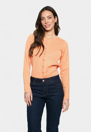 MILASZ R-NECK - Cardigan - bird of paradise melange