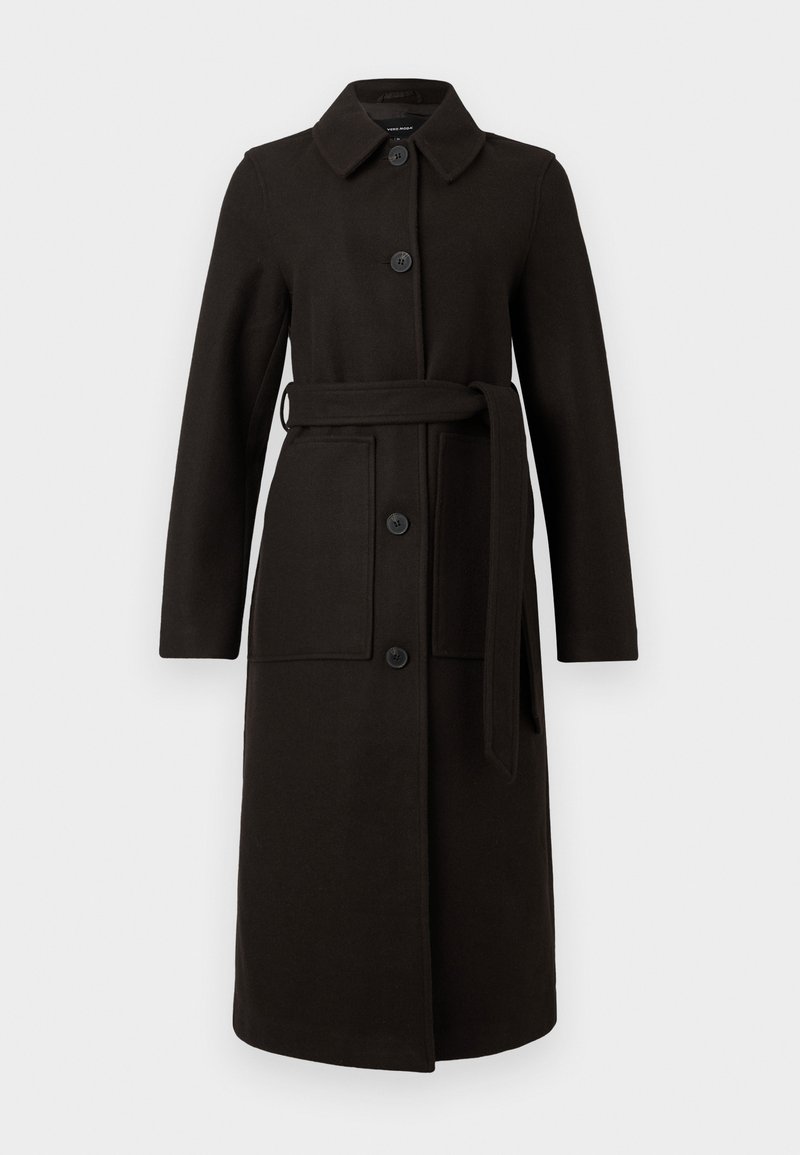 Vero Moda Mantel donkerbruin
