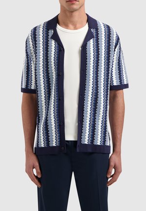 REGULAR FIT SHORT SLEEVE - Overhemd - navy