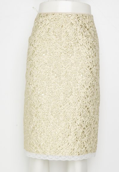 N°21 GONNA TESSUTO - Pliiatsseelik - giallo/oro