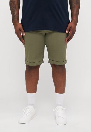 JPSTDAVE JJCHINO  - Shorts - dusty olive