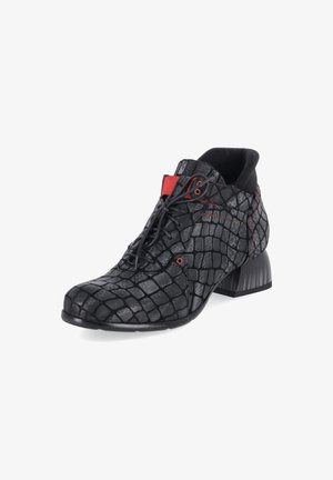 Simen, Ankle Boot - grau-kombi