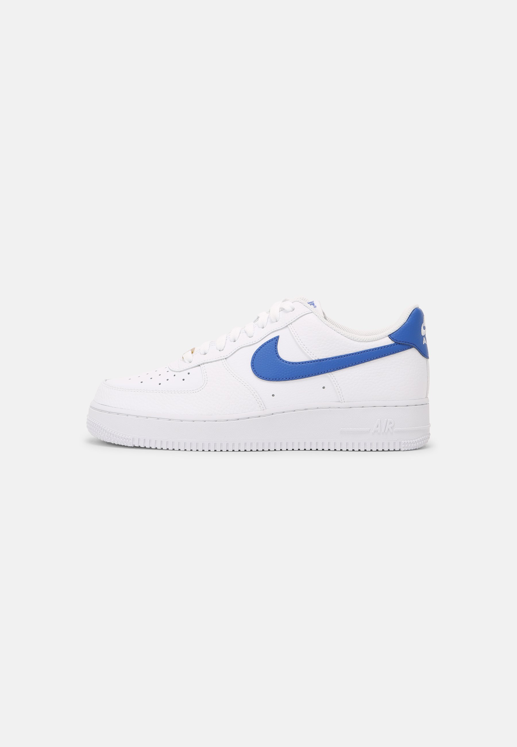 Nike Sportswear Air Force 1 07 Sneaker Low White Game Royal Weiss Zalando De
