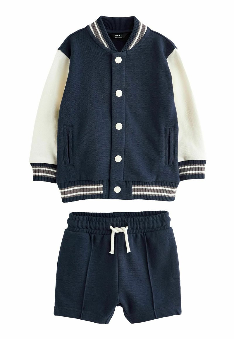 Next LETTERMAN SET  - REGULAR FIT - Træningssæt - navy blue