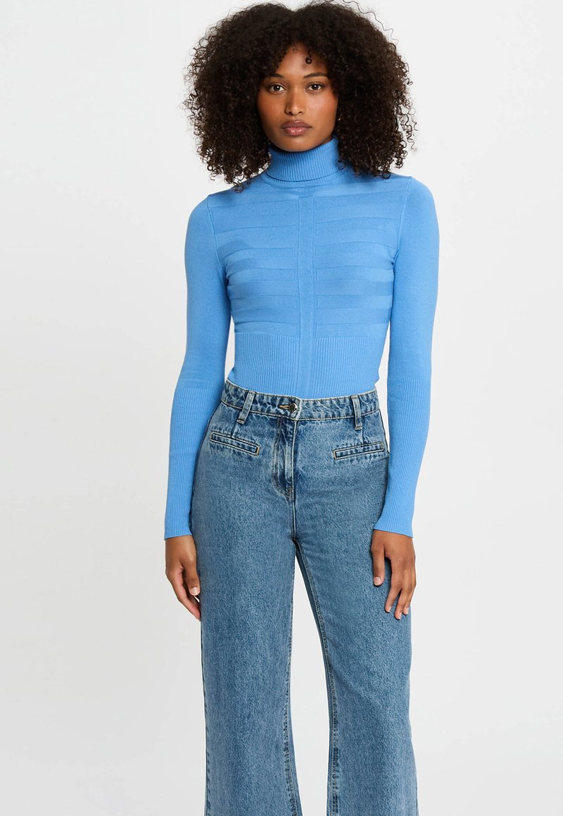 Morgan LONG SLEEVE TURTLENECK - Maglione - bleu