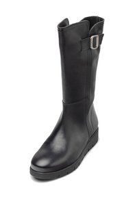 Yokono PLANA MANILA - Botas de cuña - black