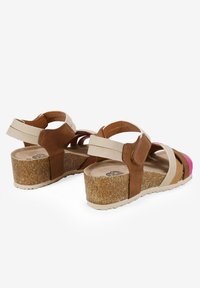 Bosanova CON DE CORCHO - Sandales compensées - marron