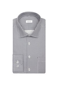 Eterna STRUKTURIERTES LANGARM SUPER SLIM - Camicia elegante - weiß/bianco