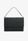 LOGO FLAP SHOULDER BAG - Τσάντα Tote - black