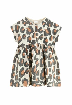 Next SHORT SLEEVE  REGULAR FIT - Žerzejové šaty - animal
