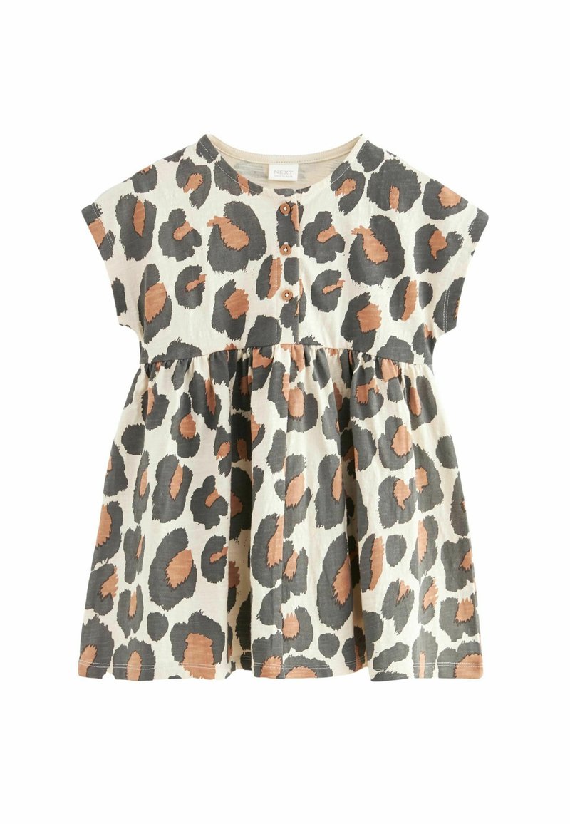 Next SHORT SLEEVE  REGULAR FIT - Robe en jersey - animal