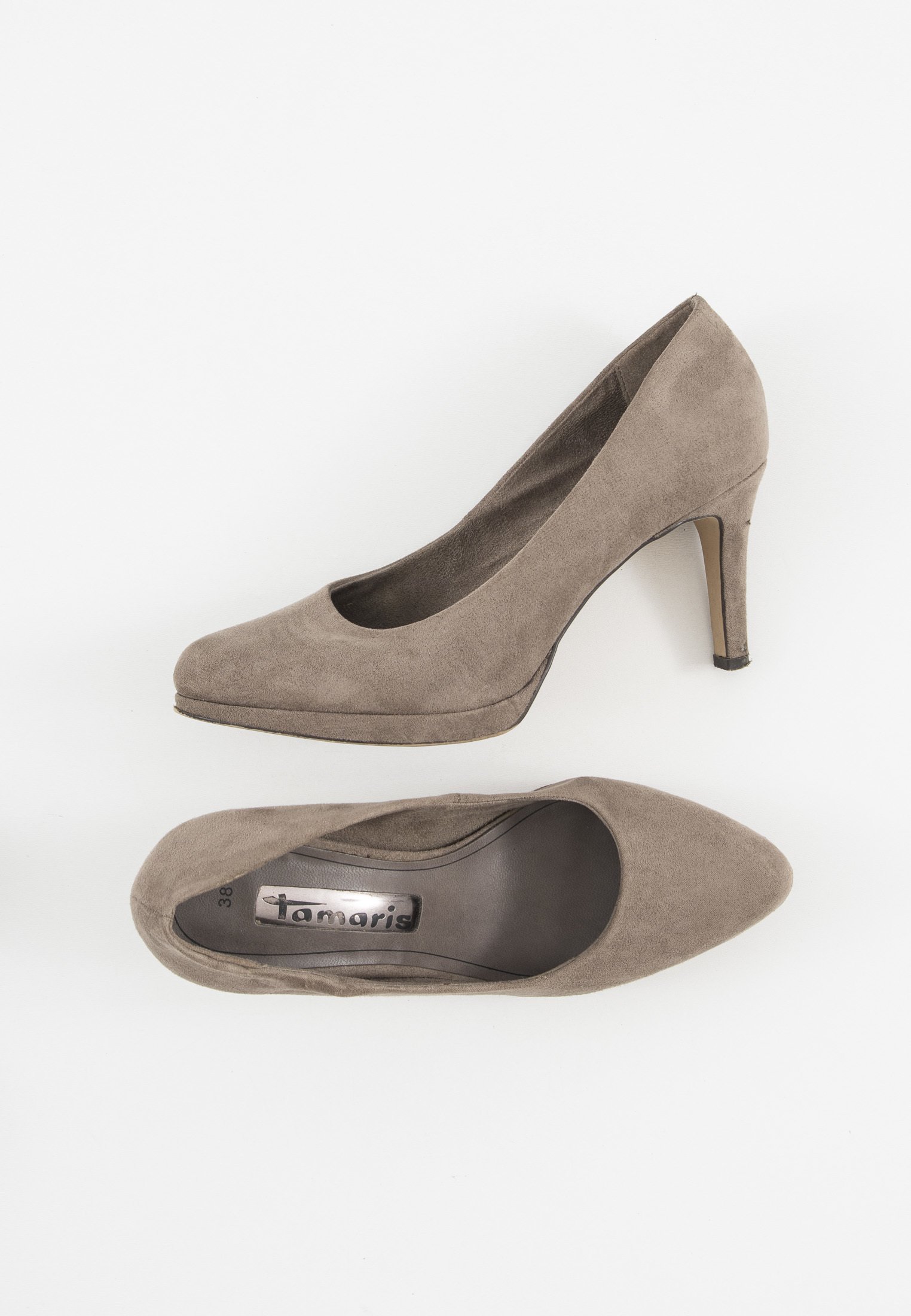Tamaris Klassieke pumps - gray/grijs - (Pre-owned) - Zalando.nl