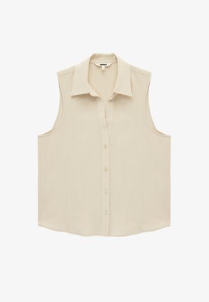 Koton, SLEEVELESS - Overhemdblouse - beige