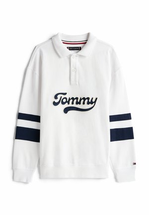 VARSITY APPLIQUÉ - Poloshirts - white