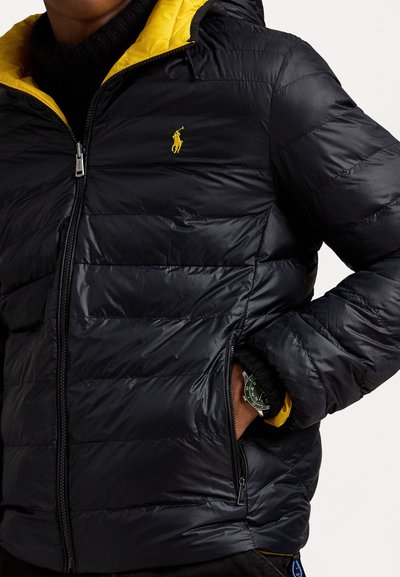 Polo Ralph Lauren THE COLDEN REVERSIBLE JACKET - Vinterjakker - black/slicker yellow
