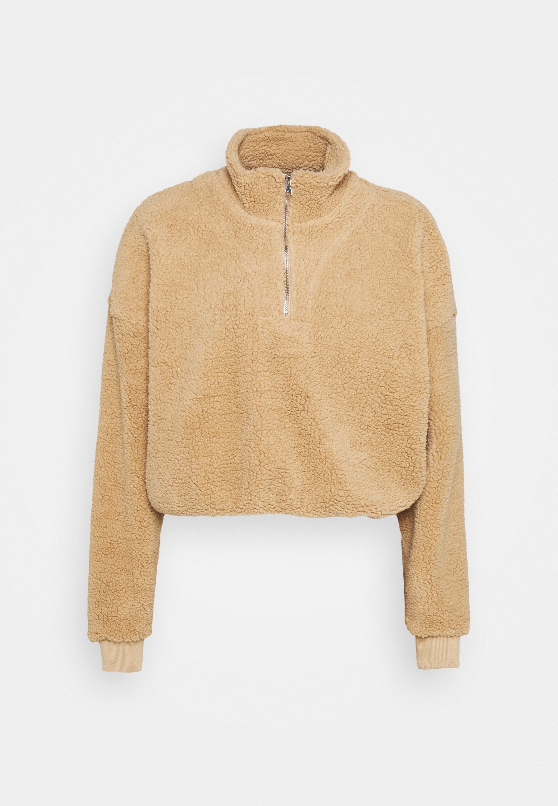 teddy jumper with zip