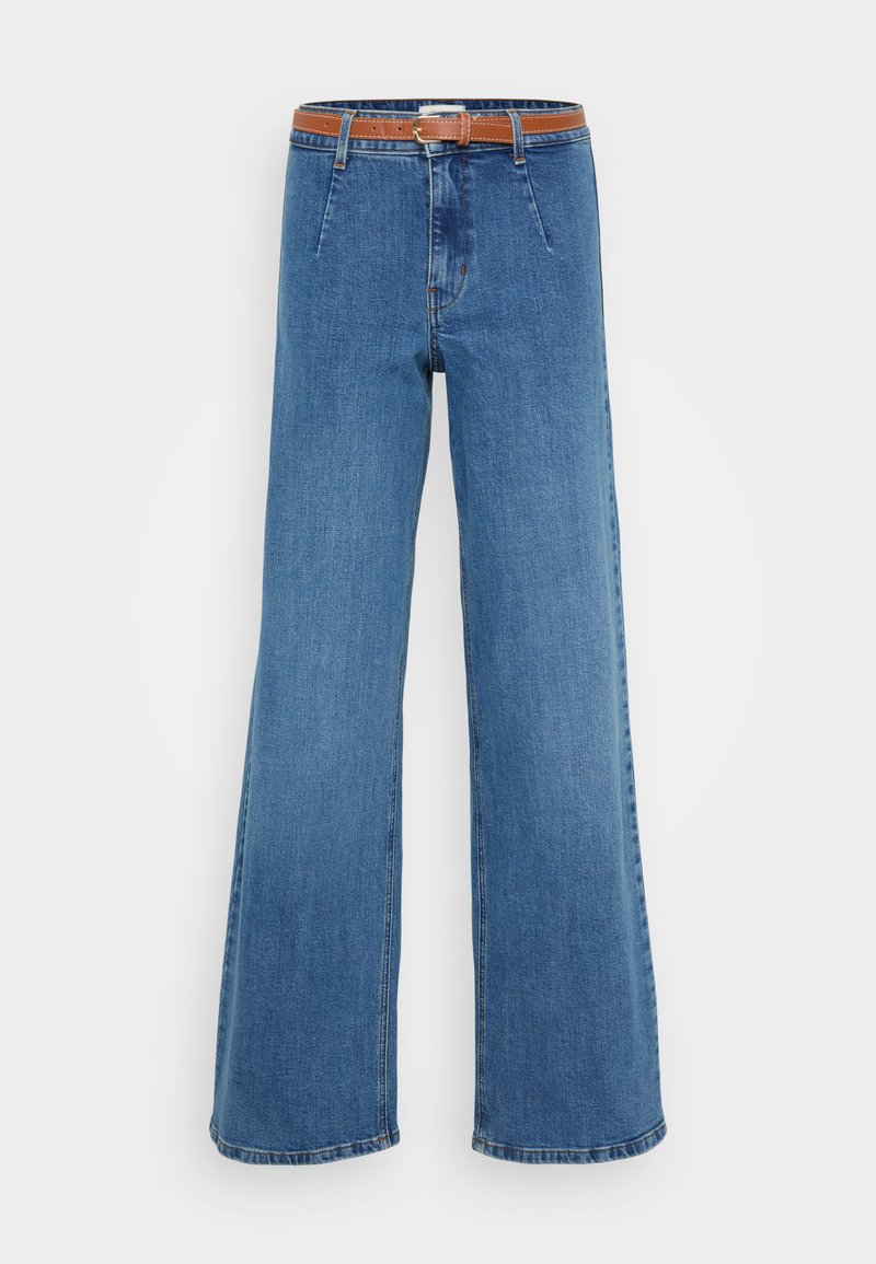 Only Tall Wide leg blauw denim/bluedenim