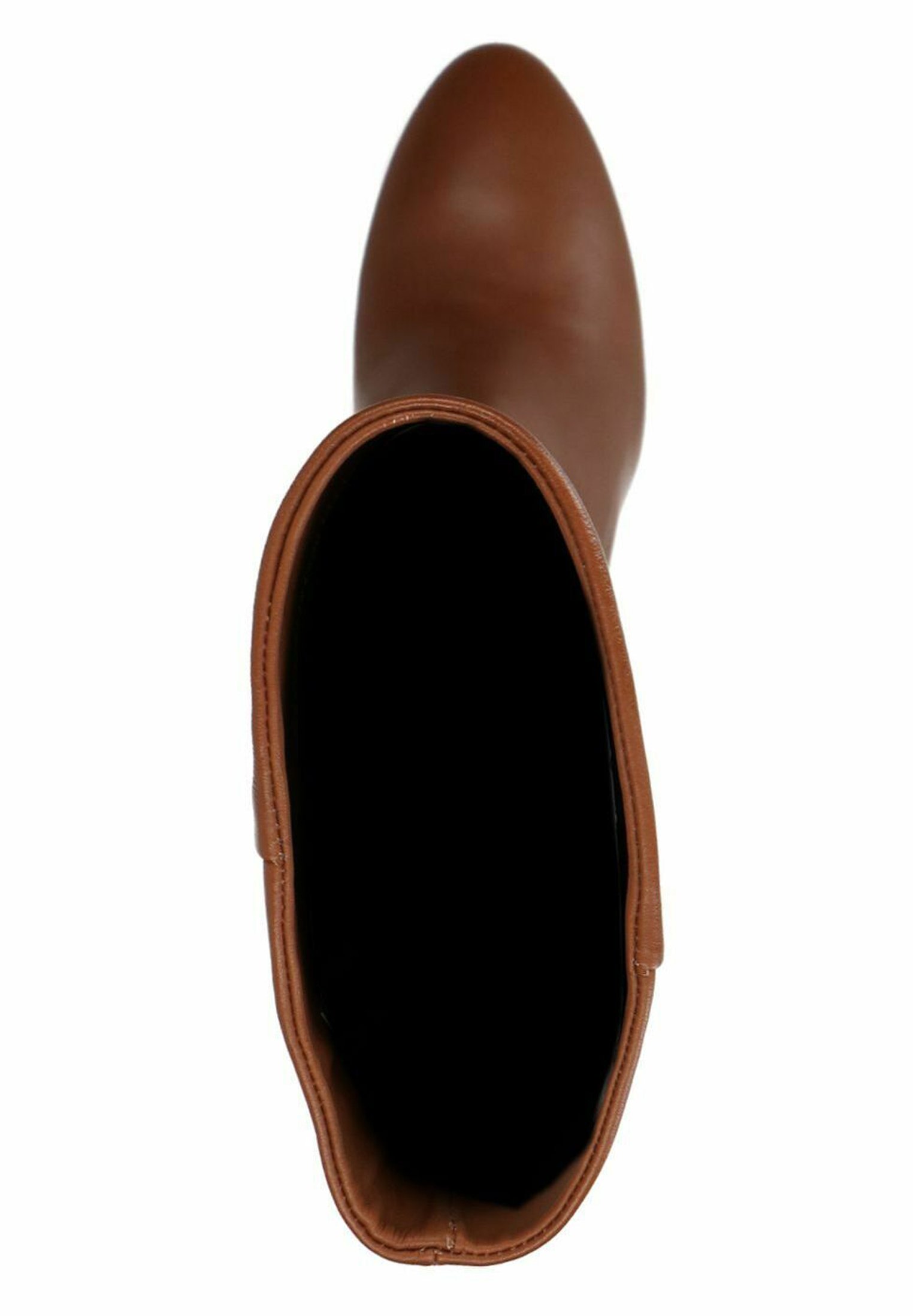 Manfield Laarzen met hoge hak - cognac - Zalando.nl