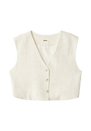 CROP - Väst - beige