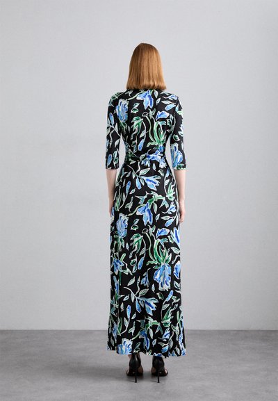 Diane von Furstenberg ABIGAIL DRESS - Dolga obleka - blue