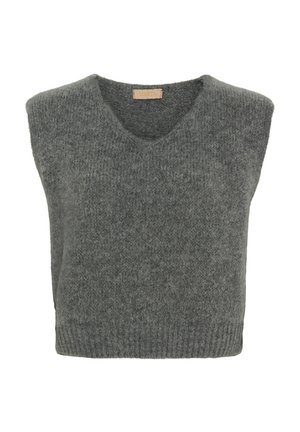 Stickad tröja - grey