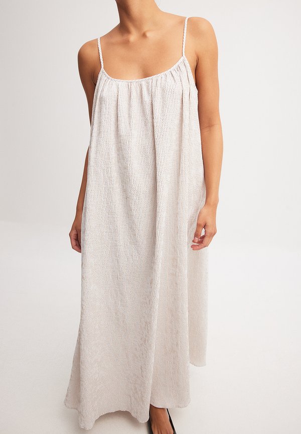 SEERSUCKER - Maxikleid