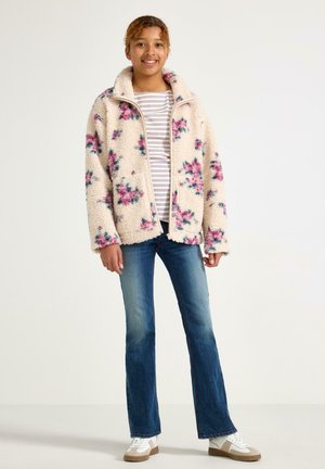 Lindex, LINDEX PILE JACKET LINDEX - Fleecetakki - light beige