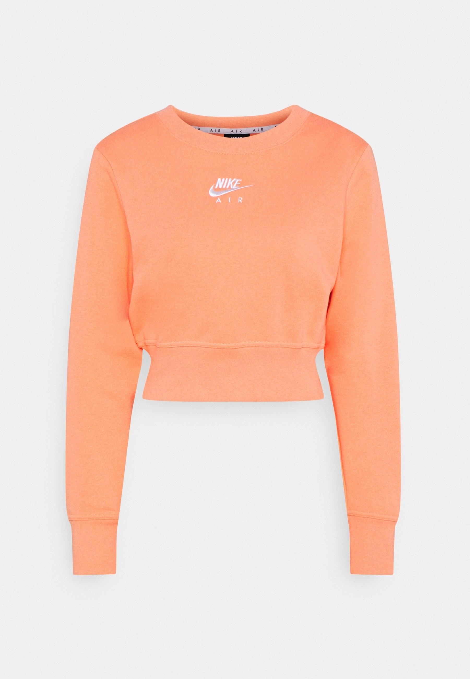 nike air sweatshirt orange
