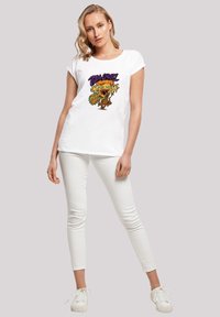 F4NT4STIC SCOOBY DOO PIZZA GHOST GEIST - T-shirts med print - white