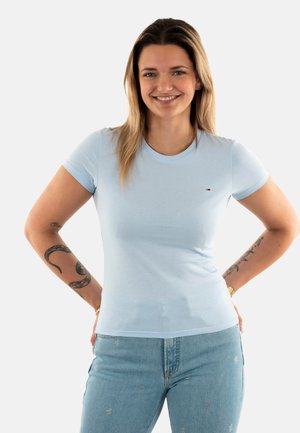 Camiseta básica - bleu