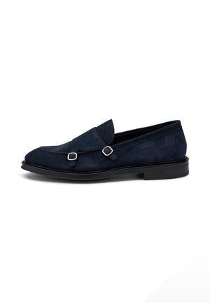DOUBLE-BUCKLE LOAFERS - Mocassins de ville - royal blue