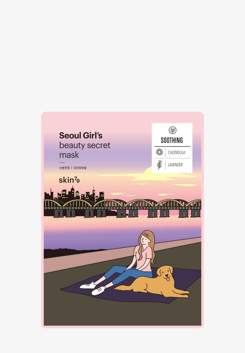 skin79 SKIN79 SEOUL GIRL'S BEAUTY SECRET MASK - SOOTHING - Ansiktsmask