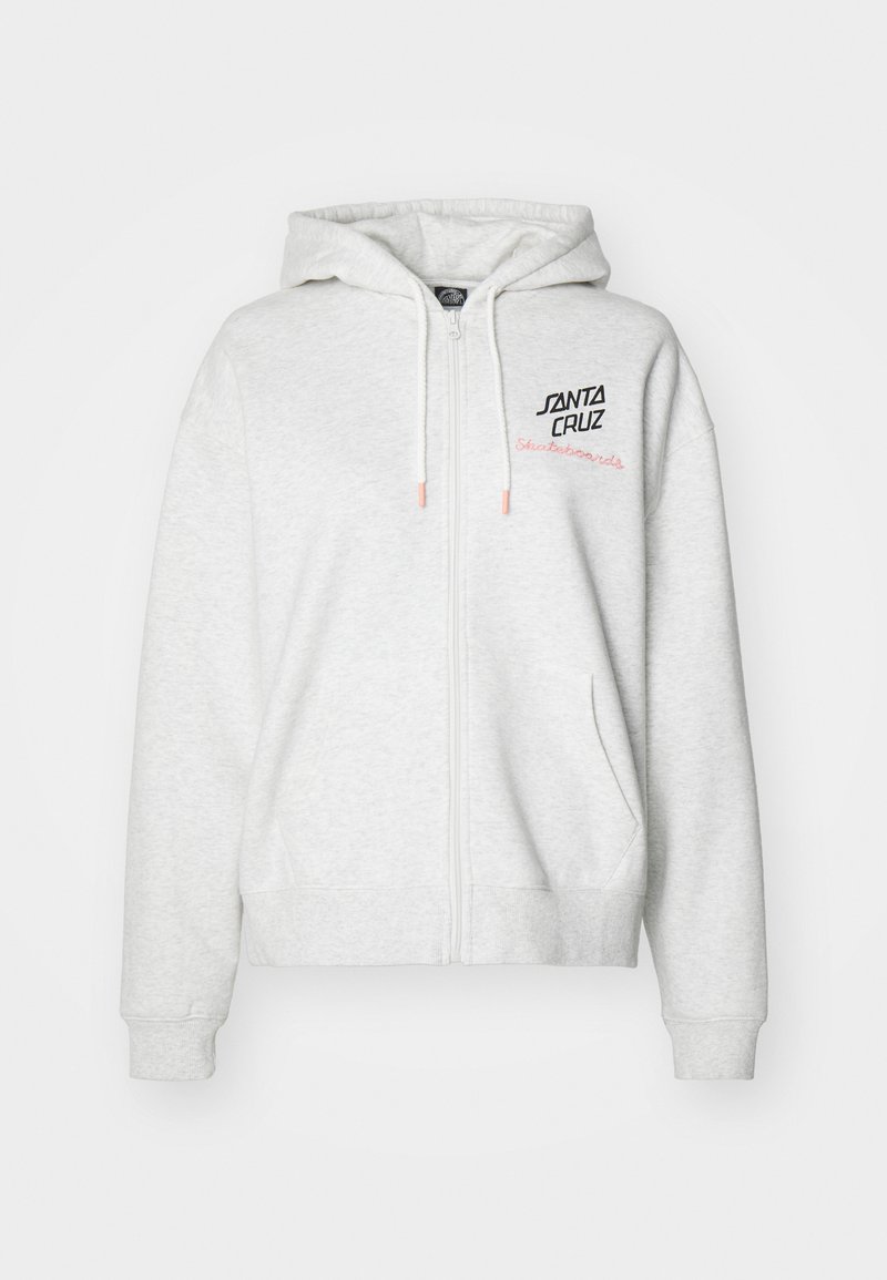 Santa Cruz Sweater met rits grijs Santa Cruz Sweater met rits grijs