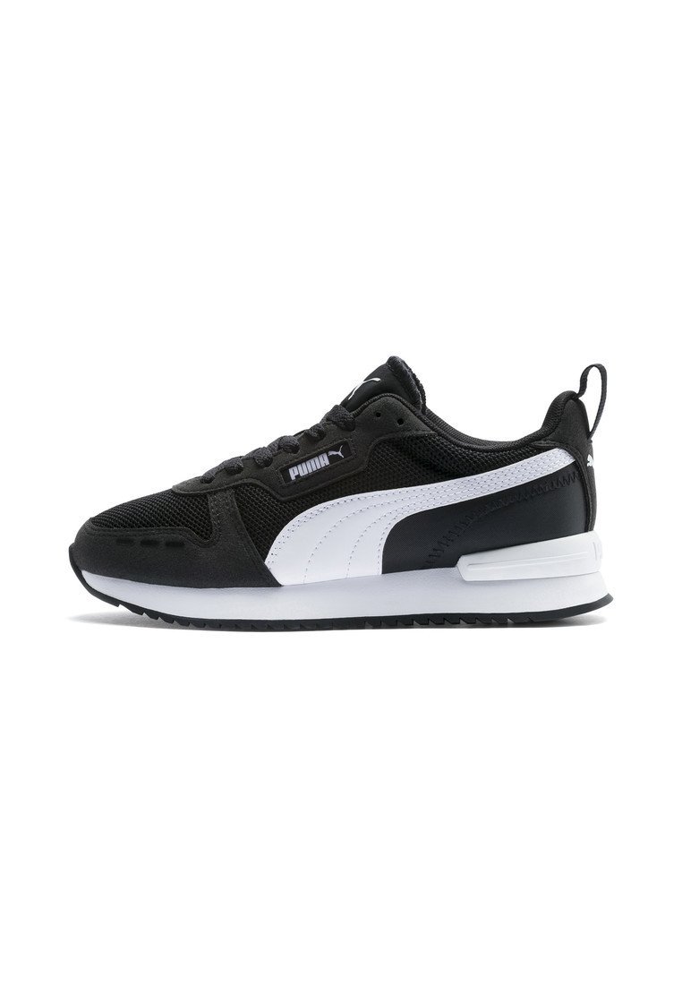 childrens white puma trainers