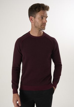 Strickpullover - bordeaux