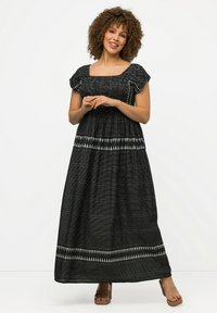 Ulla Popken Maxi-jurk - black