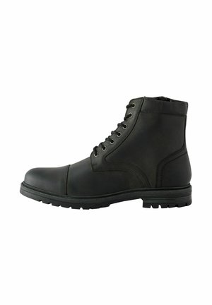 TOE CAP - REGULAR FIT - Šņorējami puszābaki - black