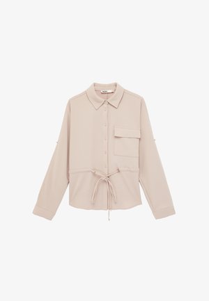 Koton, LONG SLEEVE - Hemdbluse - beige