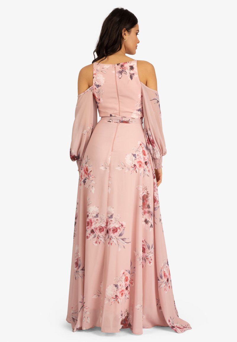 Damen Freizeitkleider | Apart Maxikleid dunkelrosa multicolor/pink - DE90130 Damen Freizeitkleider | Apart Maxikleid dunkelrosa multicolor/pink - DE90130