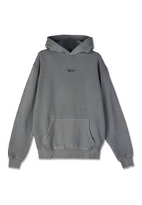 SIGNAR REGULAR HOODIE - Φούτερ με κουκούλα - vintage grey/black