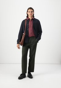 Lindbergh CROPPED LENGTH OVERSHIRT JACKET - Summer jacket - blue