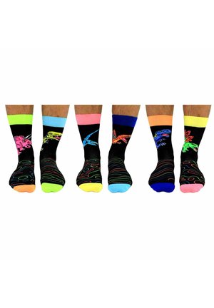 United Odd Socks 3 PACK MOTTOMOTIVE - Socks - dinosocks