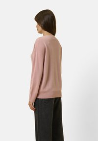 Just Cashmere COL V - Jersey de punto - rosewood