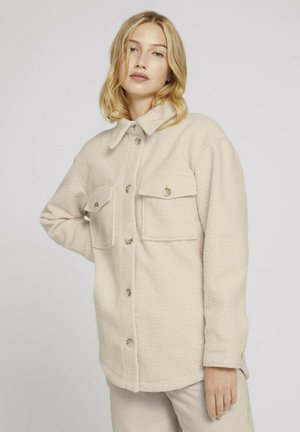 Fleece jacket - beige