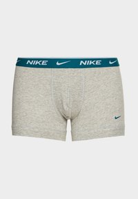 Nike Underwear TRUNK 3 PACK - Boxer alsónadrág - grey heather/bright spruce/black